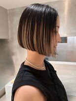 ハウ 心斎橋(how)&nbsp;ミニボブ/ショート/ショートヘア/前下がりボブ/ぱつっとボブ