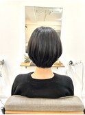 丸みショートボブ