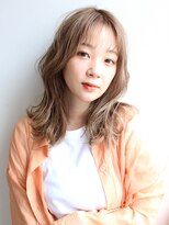 クシュ 所沢東口店(kusyu...) 黒髪/グレーベージュ/レイヤーロング/前髪パーマ/所沢ハイライト