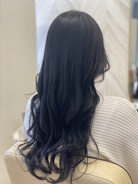 アンド 岡山倉敷店(And) 髪質改善トリートメント暗髪ロング