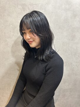 カプロアシヤ(Capullo.Ashiya) セミロングブラック