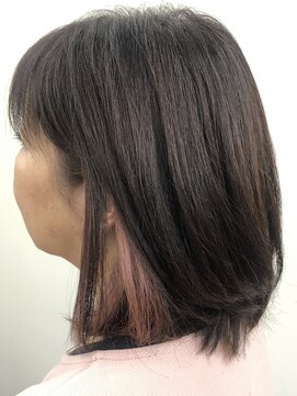 マコー美容室 福井店 インナーカラーボブ