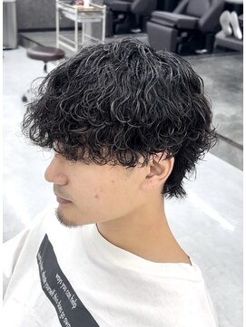 グラム 岡崎南店(gram) 波巻きパーマ_ ウルフカット