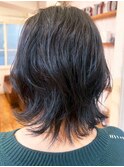 20代30代40代髪質改善トリートメントミディアムウルフカット