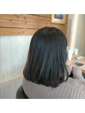 ラグナ ヘアー ホーム(LAGUNA hair home) ☆ミディボブ×グレージュ☆
