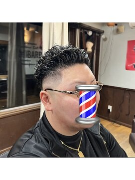 バーバー アミティ プール オム(BAR BER amity POUR HOMME) 極道パーマ