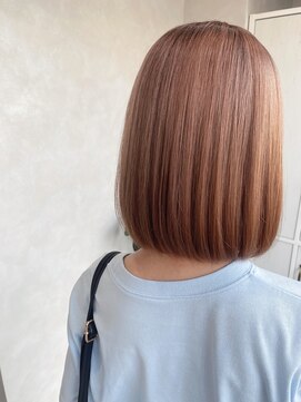 イルウィ(irwi) 【デザインカラー】ブリーチカラー　透明感柔らかブラウンカラー