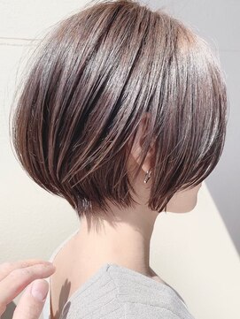 セイドット リー(Say. Ree) Say.ree ショートボブ グレージュ 透明感カラー 前髪 顔周り