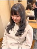 【ブルーベージュ/ロング/似合わせボブ】#Ameri