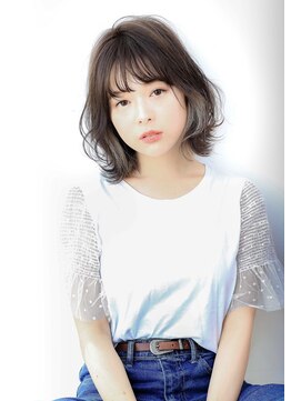 ニスル 上尾店(NISURU) 似合わせカット/大人ガーリー/ダークアッシュ/着物/上尾/上尾駅