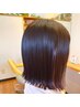 【1番人気♪】ケラチン高配合♪艶髪水素カラー＋カット￥14850～