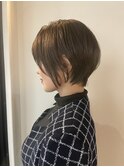 小顔ショート/ショートボブ/大人ショート/薬院