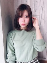 テーラヘアー 瑞江店(TELAHAIR)&nbsp;大人可愛いナチュラルボブ【TELA HAIR瑞江】