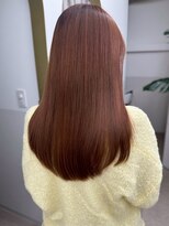 ロウ 町田(ROW)&nbsp;大人かわいいエギョモリ ミルクティーブラウン ひし形シルエット
