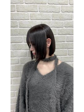 アボックス(abox) 切りっぱなしボブ/ぷつっとボブ/ヘイリーボブ/U24/学割/髪質改善