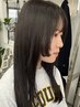 【NANAE限定】前髪ストレート(顔まわり)＋前髪カット＋顔まわりカット￥9350→
