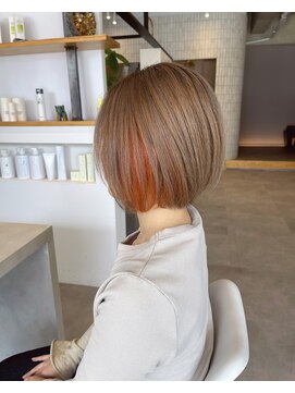 ローゼル(roselle) オレンジインナーボブ