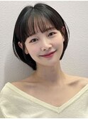 まとまるショートボブ