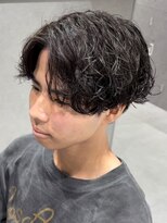 ロルカ 池袋店(Rolka)&nbsp;【シャドウパーマ】マッシュ/メンズパーマ/メンズカット/池袋
