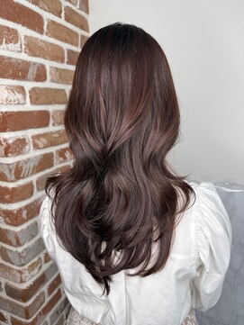 エニー 栄(Any) 韓国レイヤー×ラベンダーピンク