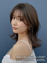 プレイフル(PLAYFUL)&nbsp;ナチュラルだけど目を惹かれる女神ヘア