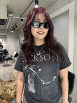 イー(Ii)&nbsp;ブリーチなしボルドーカラー