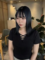 ゼストプラス(ZEST plus)&nbsp;暗髪ブルーブラック☆彡