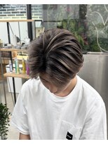 ステラ(STELLA)&nbsp;センターパート/メンズバレイヤージュ/メンズデザインカラー