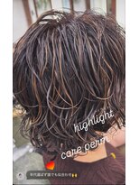 ディーセンス(D-SENCE by beetle)&nbsp;クリープパーマ＆ハイライト