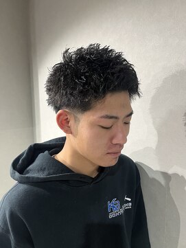 スウェル 柏店(Swell) MEN’S HAIR/サーフカール/刈り上げセンターパート/柏