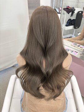 エヌアイ オモテサンドウ(ni omotesando) ブリーチなしダブルカラー/オリーブベージュ