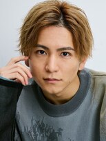 ガリカ 蔵前(Gallica)&nbsp;ラフに決まるセンターパート、おしゃれ大人ニュアンスパーマ