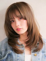 キイ ギンザ(k.e.y GINZA)&nbsp;レイヤー/レイヤーカット/顔周りレイヤー/バタフライレイヤー