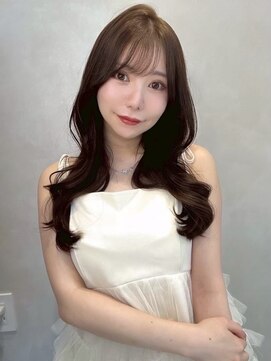 ユーフォリア 銀座本店(Euphoria) 小顔レイヤー 韓国ロング くびれ巻き