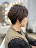 小顔ショート/大人ショート/束感ショート/マッシュショート