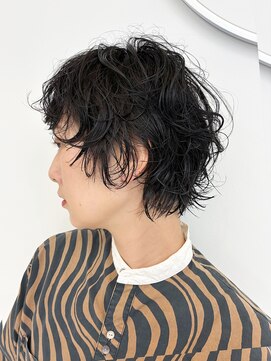 レンジシ オモテサンドウ(RENJISHI omotesando) 似合わせカット20代30代40代50代ショートボブ艶パーマ