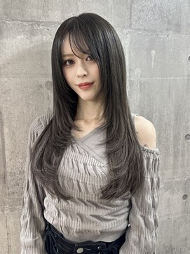 セディアル(SEDEAL) ダークグレー/シールエクステ/レイヤー/20代