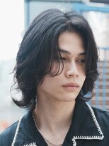 フィフス 大分(fifth)&nbsp;大分スパイラルパーマメンズカットミディアムボブツーブロック