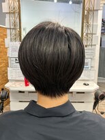 エルズ 大宮店(ailes)&nbsp;大宮/ミルクティーブロンド/ダークブルー/デジタルパーマ