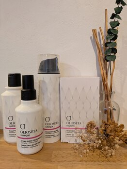 ヘアサロンアンドリラクゼーション マハナ(Hair salon&Relaxation mahana)の写真/登録サロンでしか扱いのない《オリオセタ》　手触りはもちろんヘアケアにはない癒しの香りを纏えます！