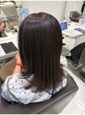 ブリーチなし！ナチュラルなハイライトとグラデーションカラー