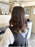 【庄内店/デザインカラー】インナーカラー/オレンジカラー