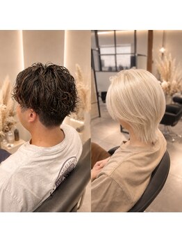 レアナ(LEA'NA)の写真/パーマ?ハイトーン?どっちも得意!ビジネススタイルはもちろん、トレンドも◎!