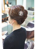 ドレスorお着物ヘア