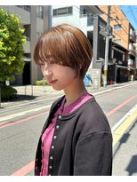 クルー(Creww KYOTO)&nbsp;ハイトーンシンプルなくびれショート