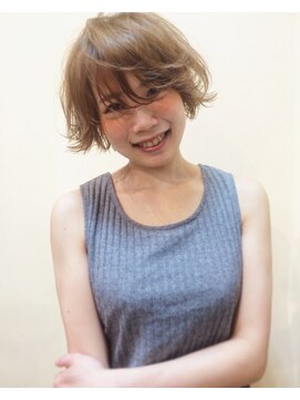 ラウンジ モリオ イケブクロ(Lounge MORIO Ikebukuro) 【morio池袋】無造作ウェーブ小顔ボブ