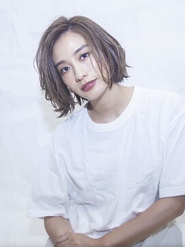 メノン 茨木店(Menon) 無造作ラフボブスタイル