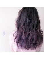 マルクラフ(hair shop Marque Laugh)&nbsp;バイオレットグラデーションカラー！