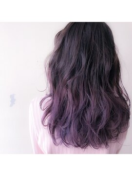 マルクラフ(hair shop Marque Laugh) バイオレットグラデーションカラー！