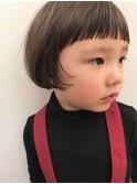 マッシュボブ　キッズヘア　キッズカット女の子　二子玉川